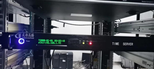 NTP服務器成功上架投運 NTP服務器成功上架投運